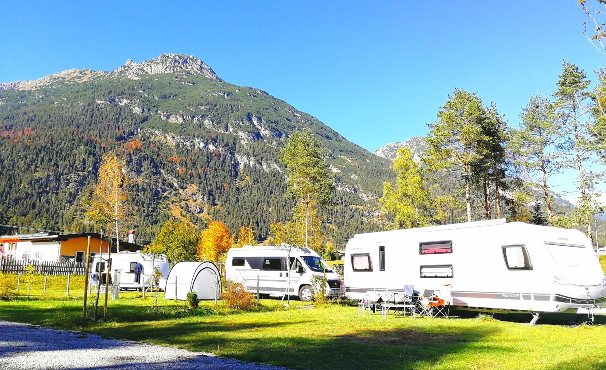 Camping Lechtal Vorderhornbach Экстерьер фото